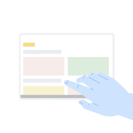 Drag your finger from the bottom to the top of your screen. 