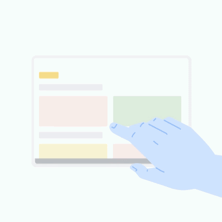 Swipe up and hold to view open app windows